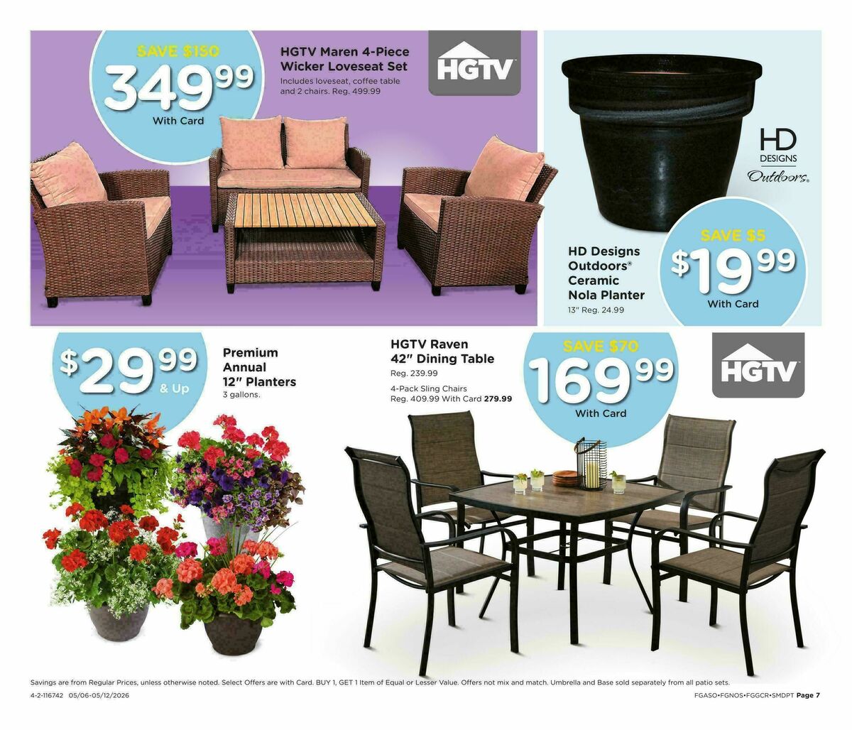 Fred Meyer Home & Apparel Weekly Ad from May 6