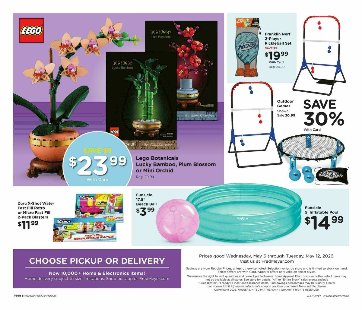 Fred Meyer Home & Apparel Weekly Ad from May 6