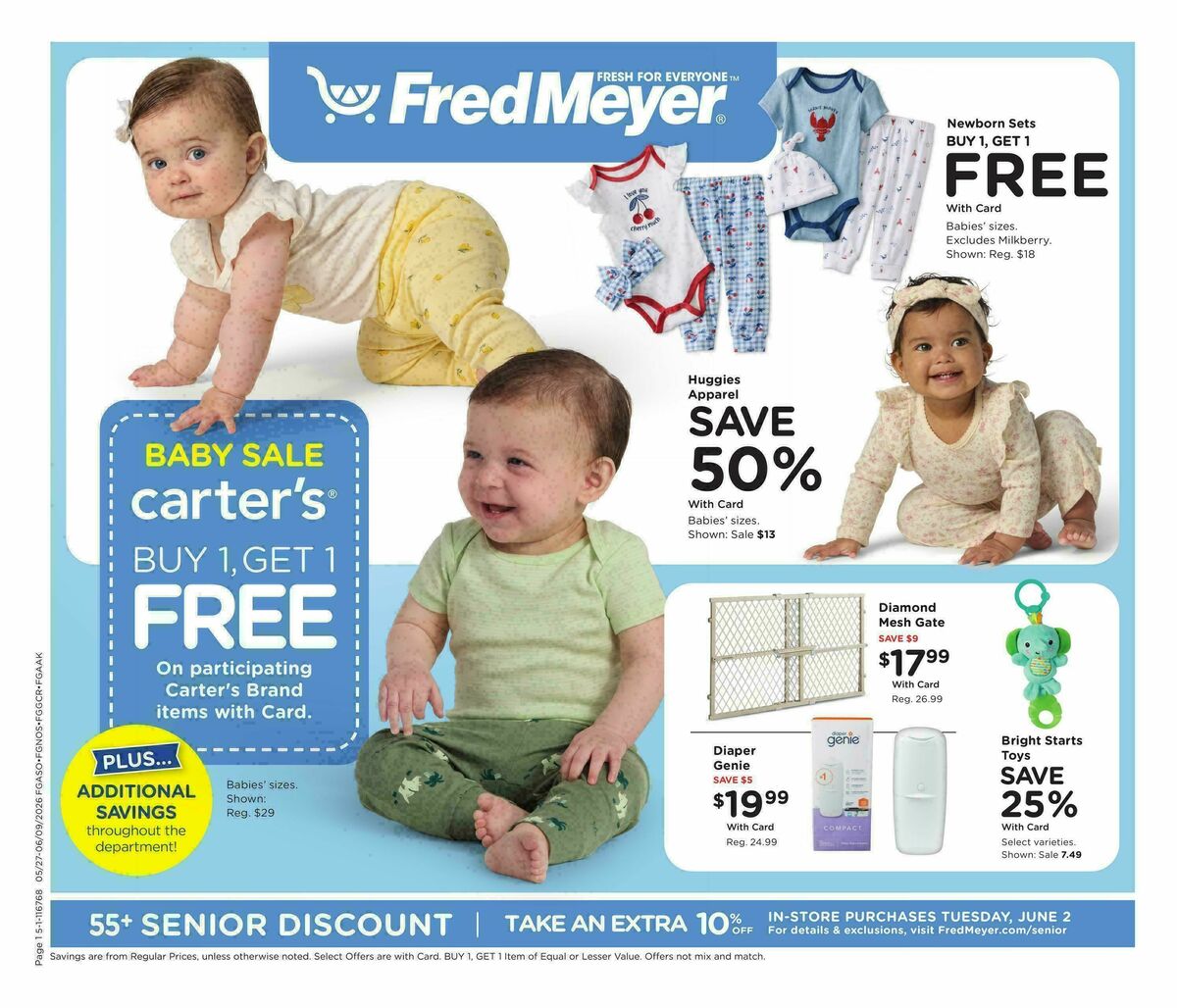 Fred Meyer Home & Apparel Weekly Ad from May 27