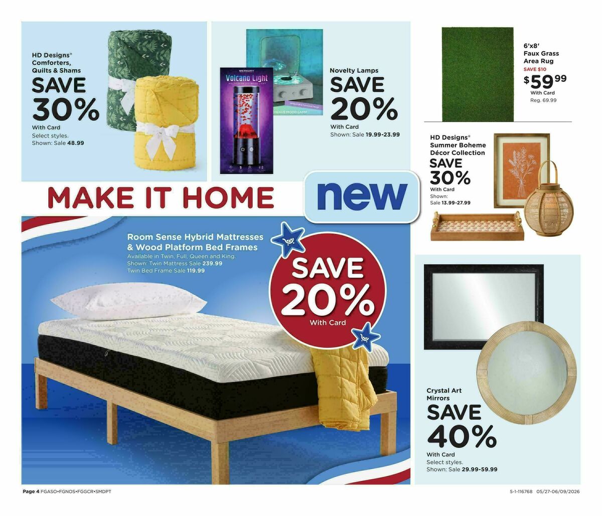 Fred Meyer Home & Apparel Weekly Ad from May 27