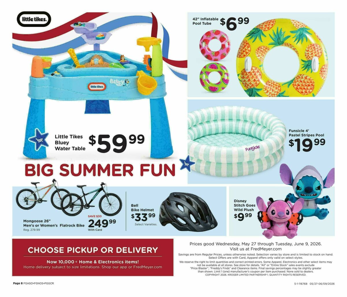 Fred Meyer Home & Apparel Weekly Ad from May 27