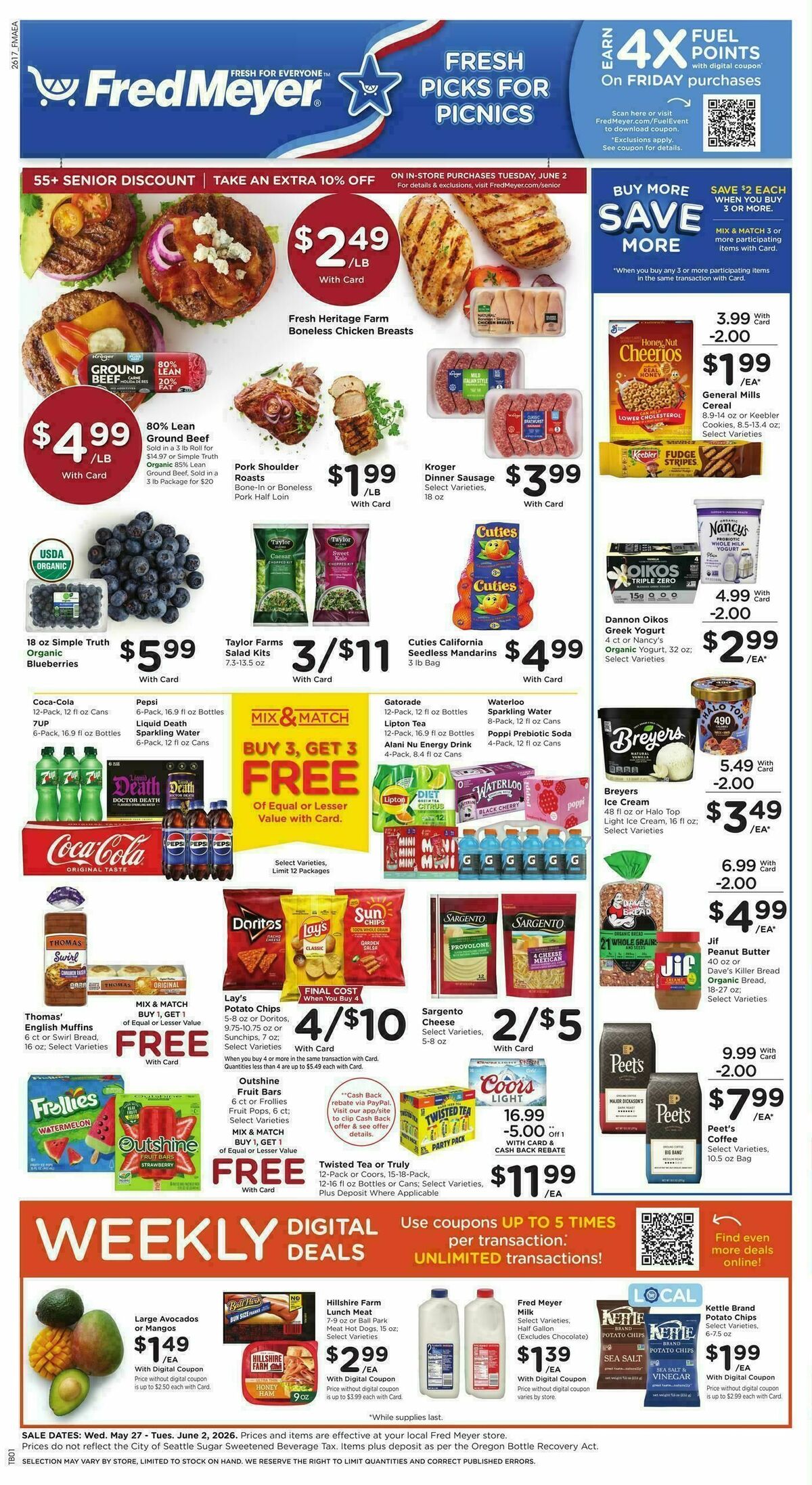 Fred Meyer Weekly Ad from May 27