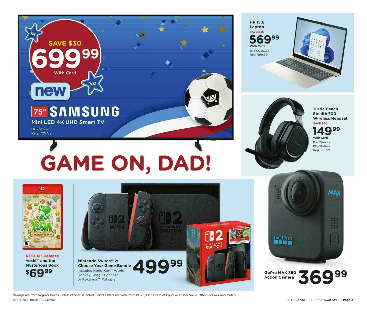 Fred Meyer Home & Apparel Weekly Ad from June 10