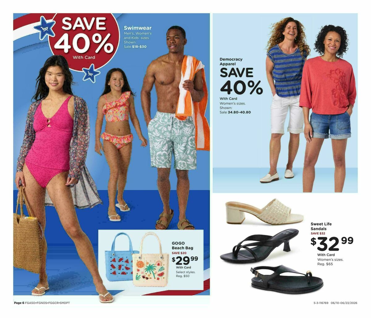 Fred Meyer Home & Apparel Weekly Ad from June 10