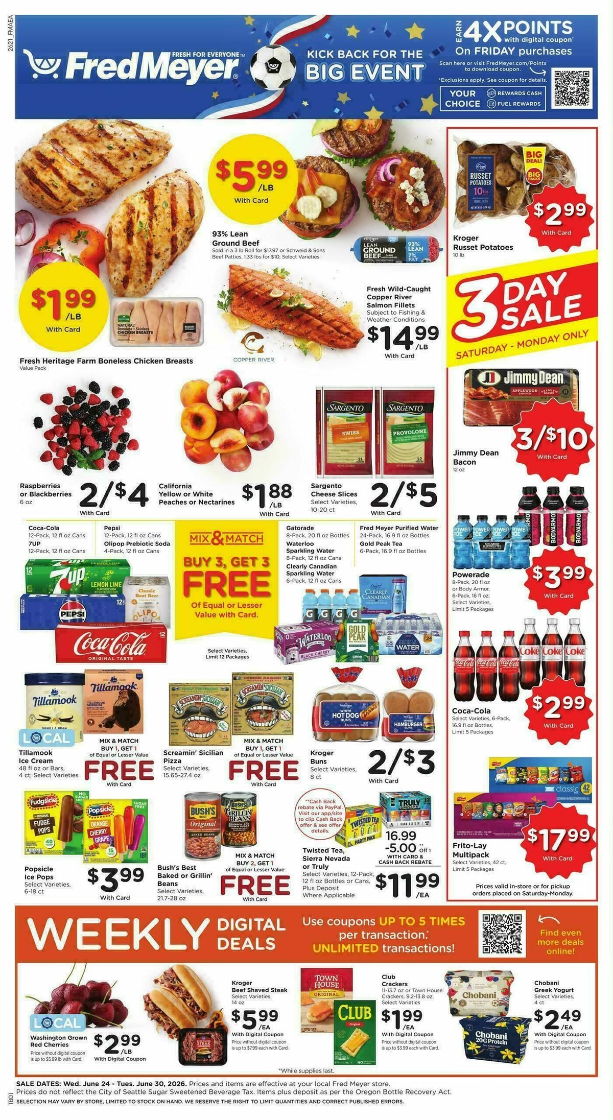 Fred Meyer Weekly Ad from June 24