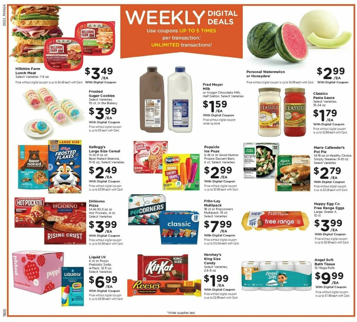 Fred Meyer Weekly Ad from July 8