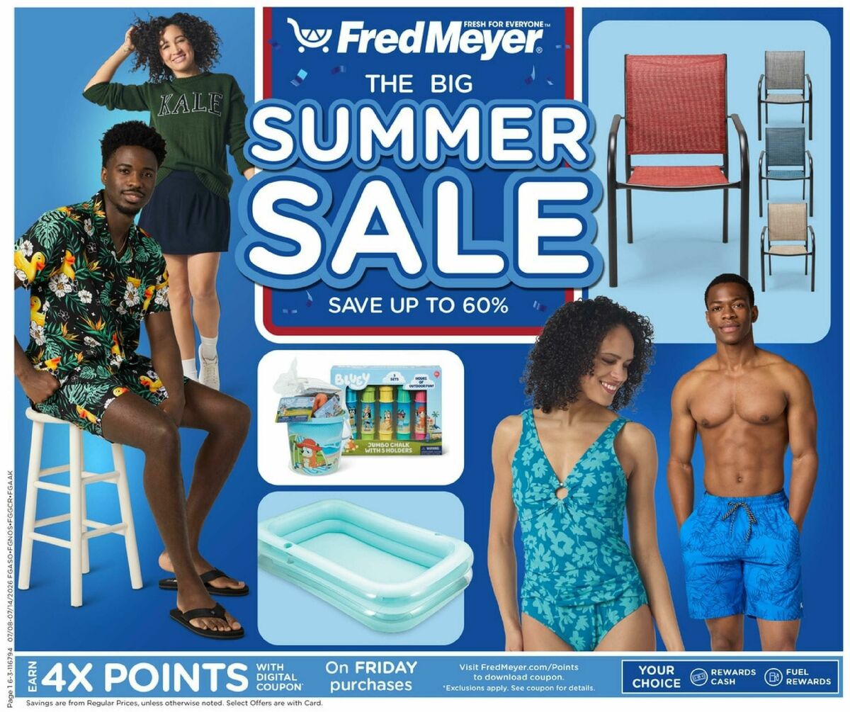 Fred Meyer Home & Apparel Weekly Ad from July 8
