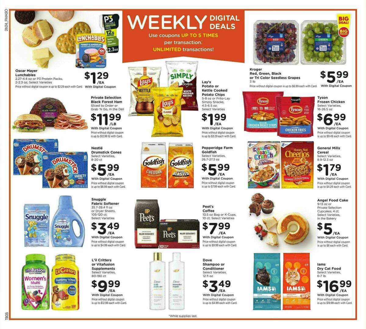 Fred Meyer Weekly Ad from July 15