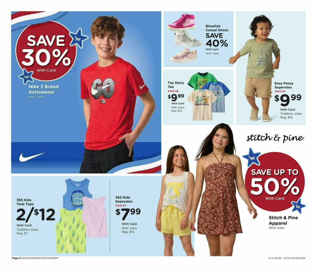 Fred Meyer Home & Apparel Weekly Ad from July 15