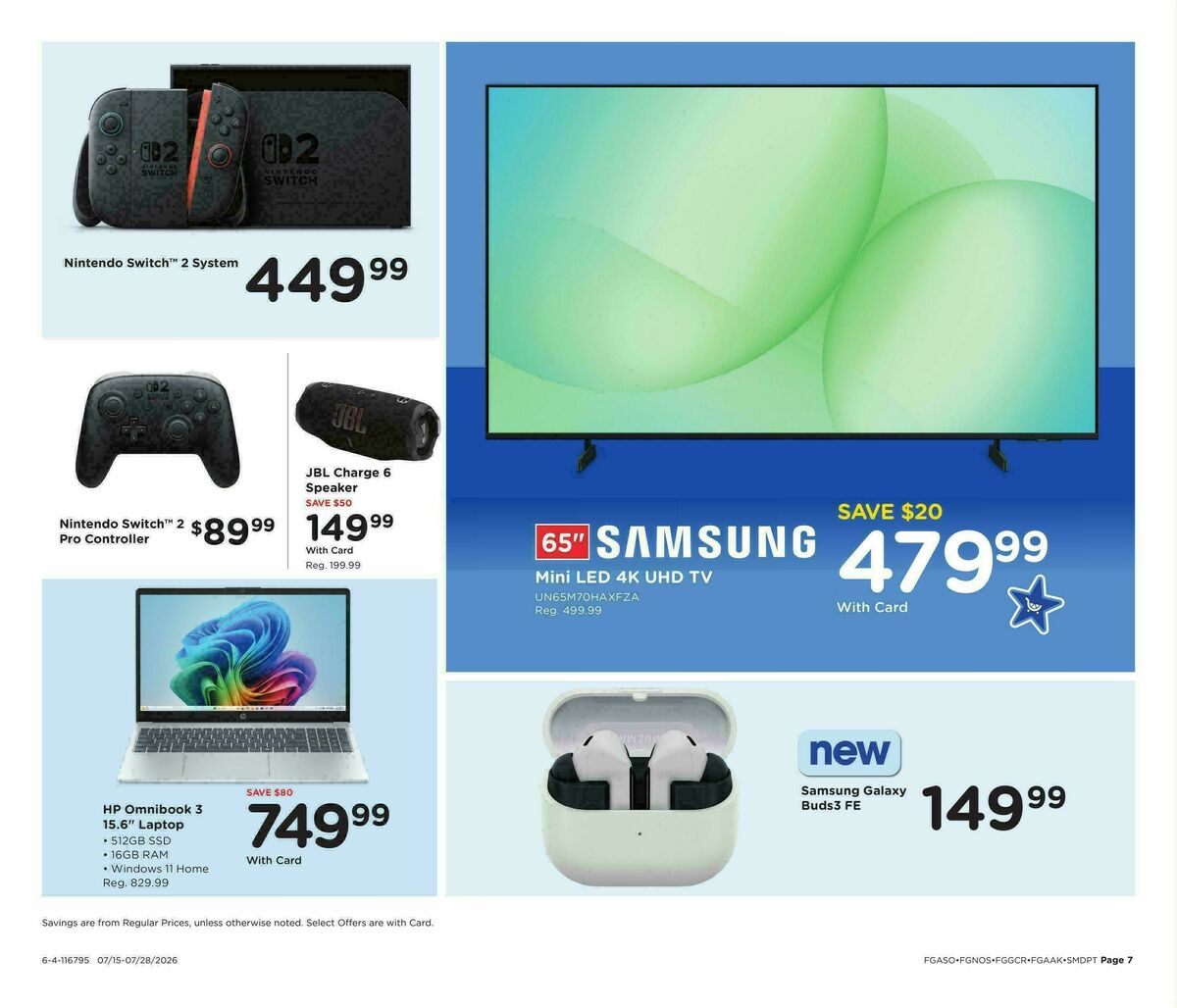 Fred Meyer Home & Apparel Weekly Ad from July 15