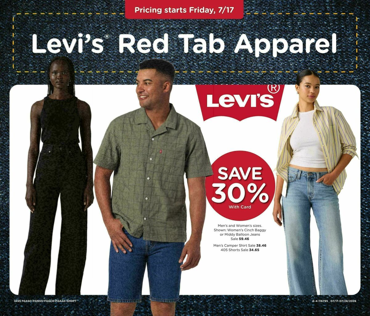 Fred Meyer Home & Apparel Weekly Ad from July 15