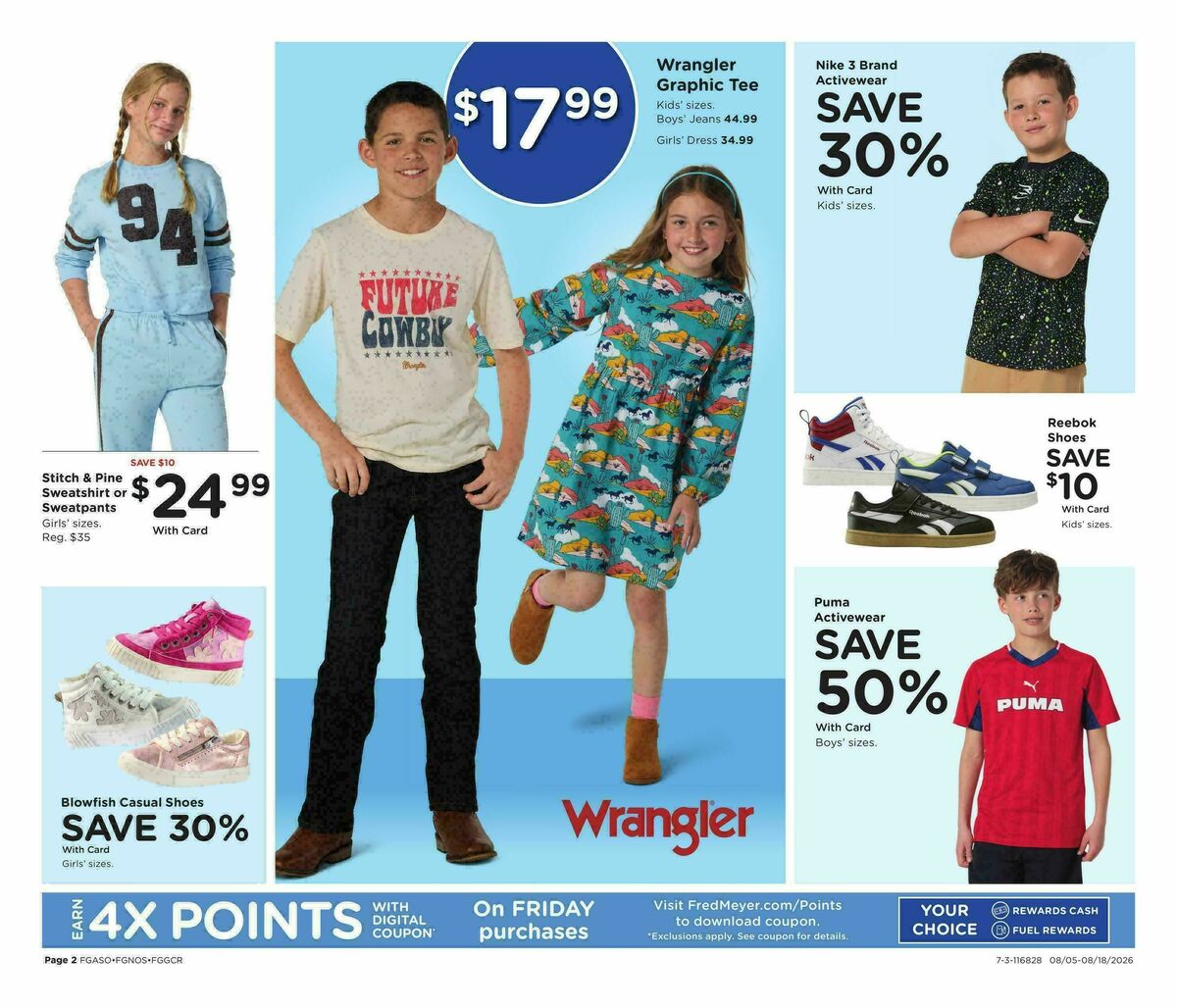 Fred Meyer Home & Apparel Weekly Ad from August 5