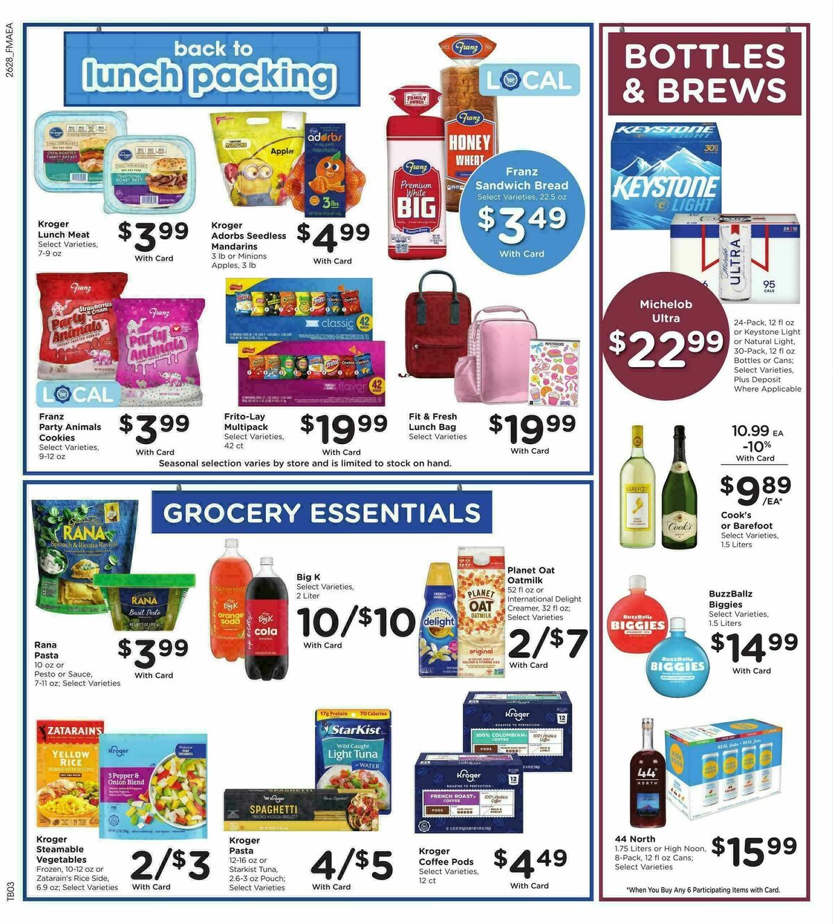 Fred Meyer Weekly Ad from August 12