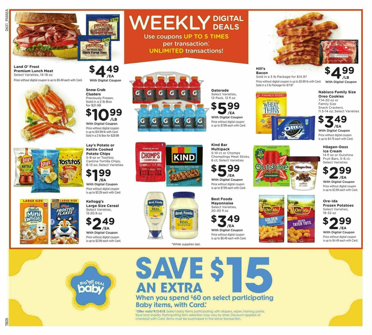 Fred Meyer Weekly Ad from September 2