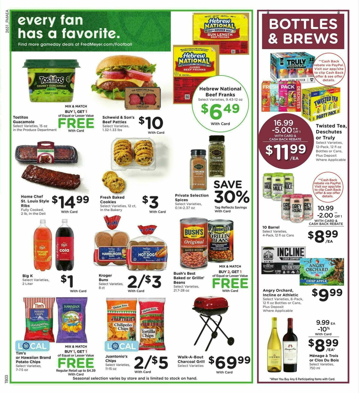 Fred Meyer Weekly Ad from September 2