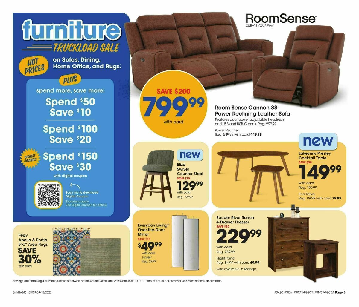Fred Meyer Weekly Ad from September 9