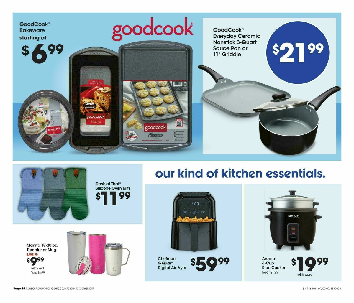 Fred Meyer Weekly Ad from September 9
