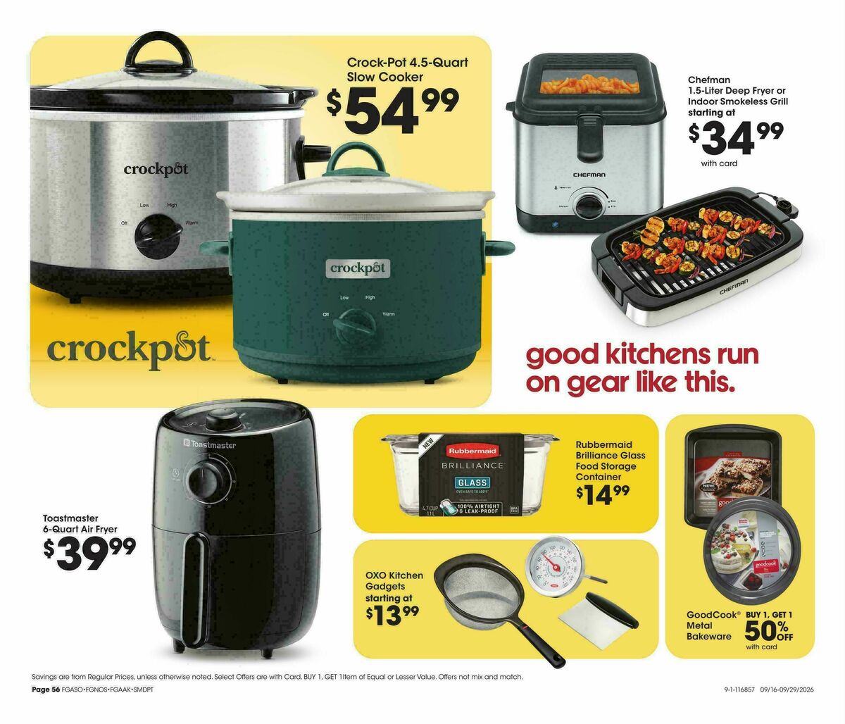 Fred Meyer Weekly Ad from September 16
