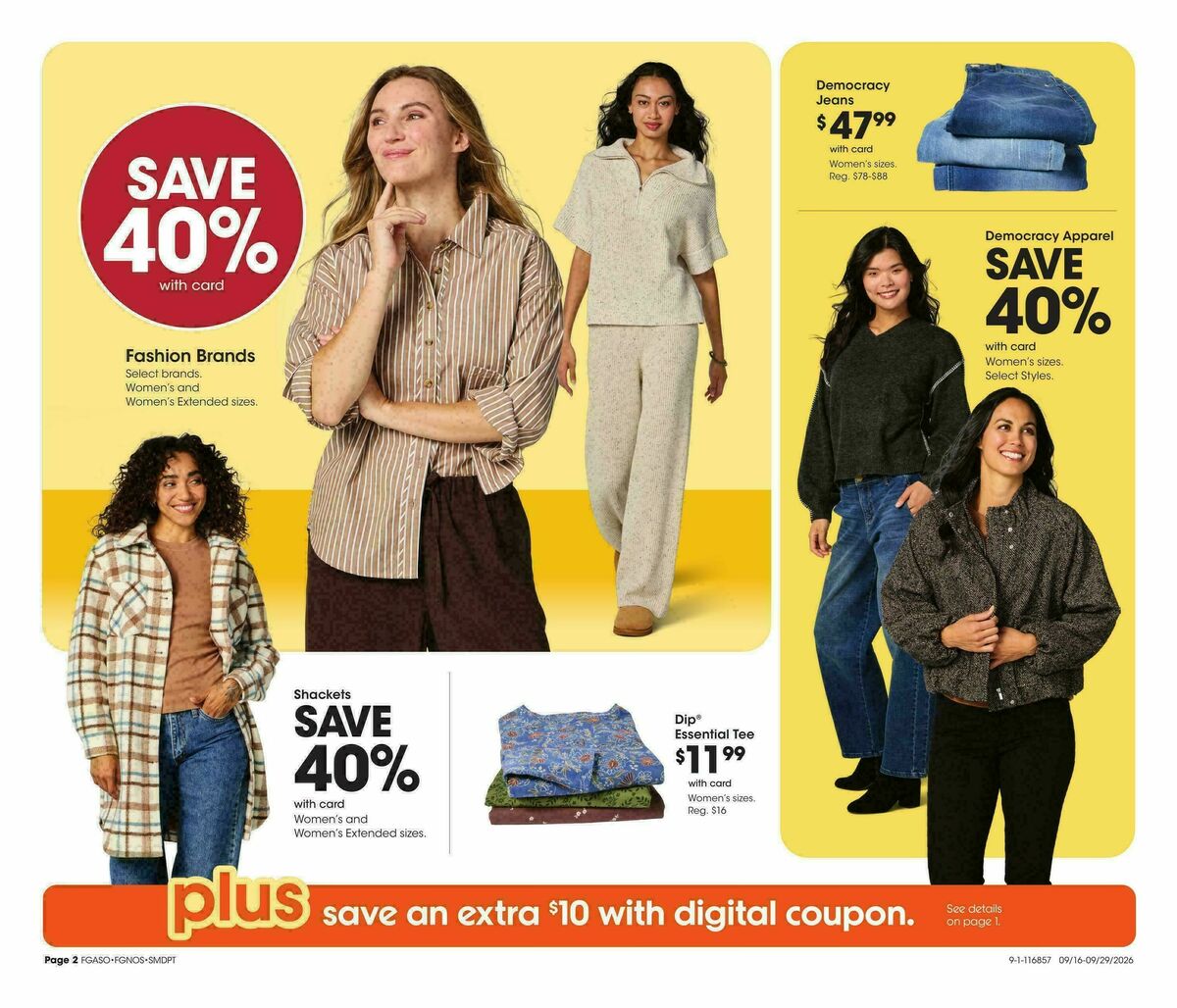 Fred Meyer Weekly Ad from September 16