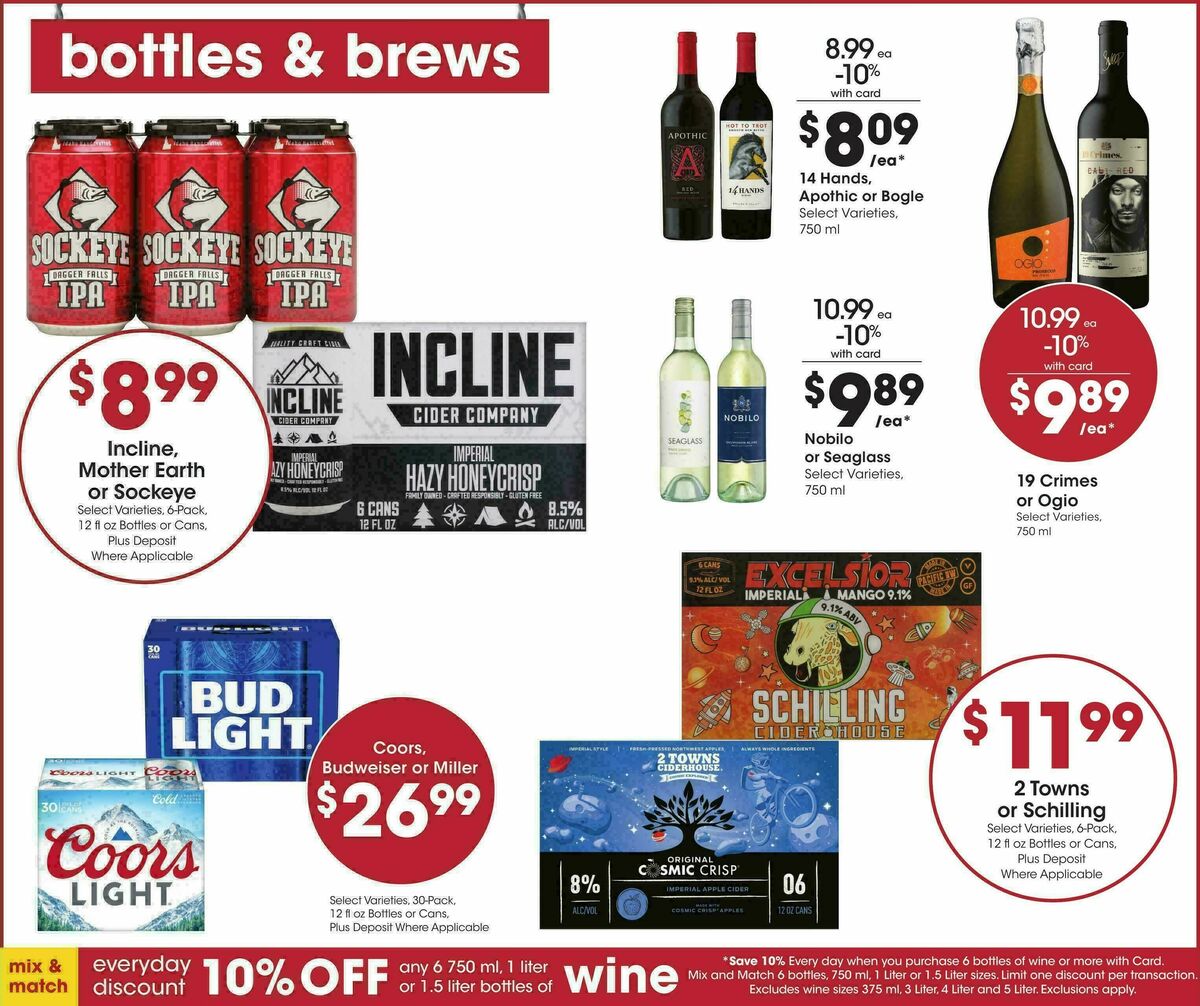 Fred Meyer Weekly Ad from September 16