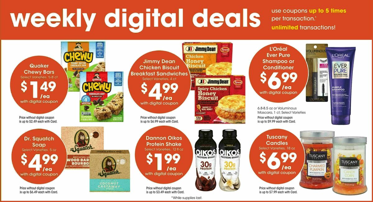 Fred Meyer Weekly Ad from September 16