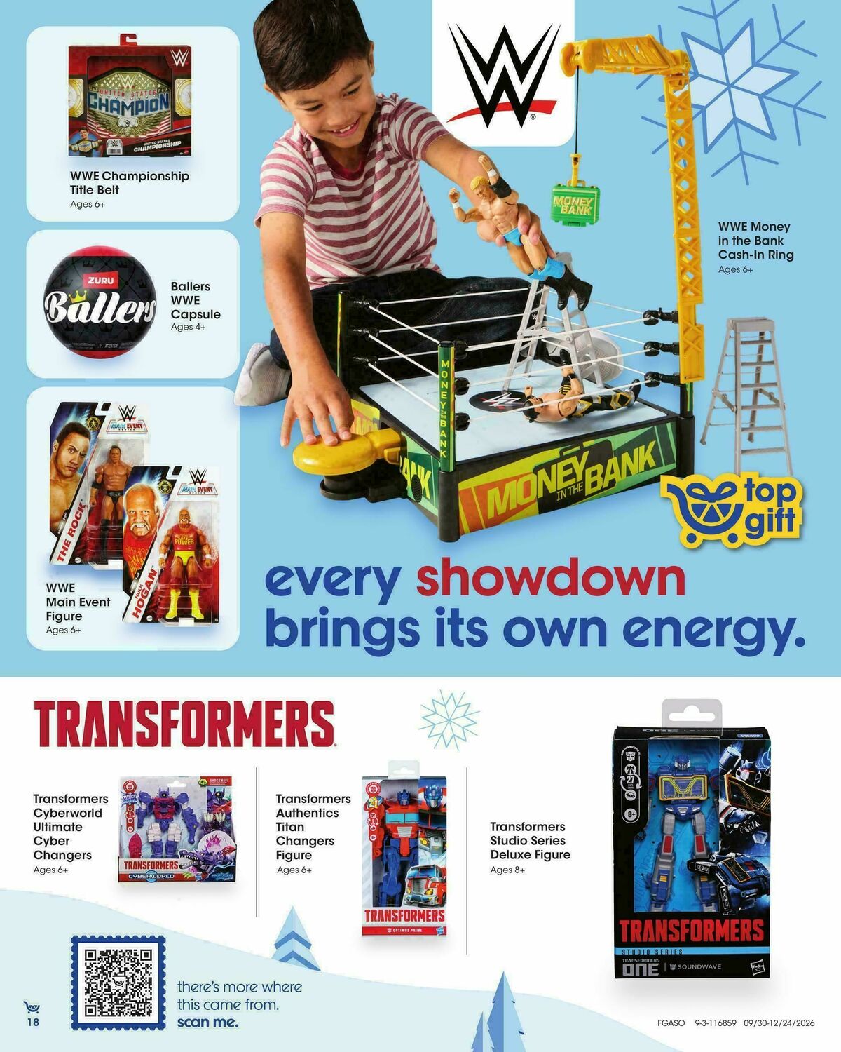 Fred Meyer Toy Book Weekly Ad from September 30