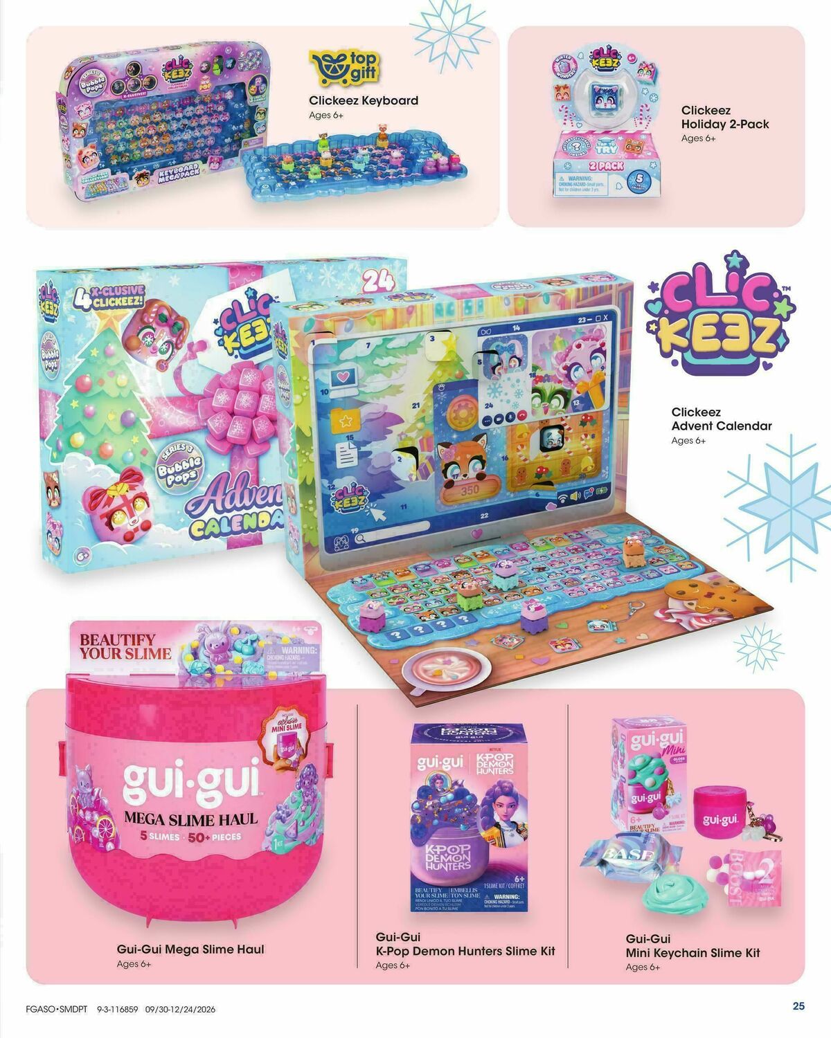 Fred Meyer Toy Book Weekly Ad from September 30