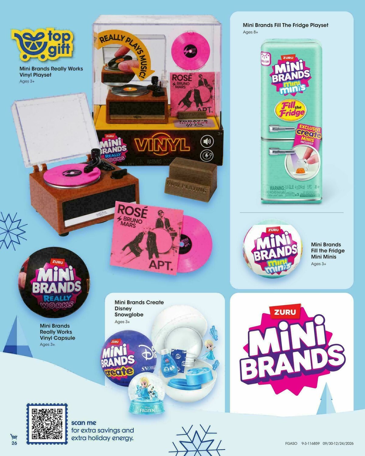 Fred Meyer Toy Book Weekly Ad from September 30