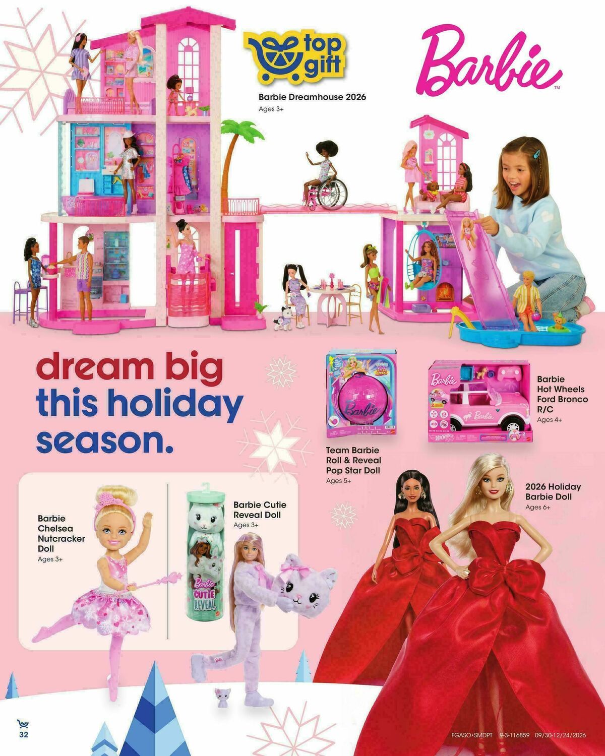 Fred Meyer Toy Book Weekly Ad from September 30
