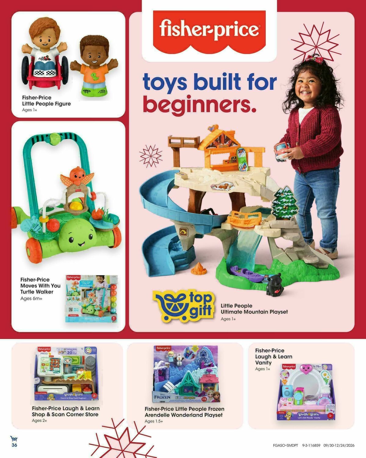 Fred Meyer Toy Book Weekly Ad from September 30