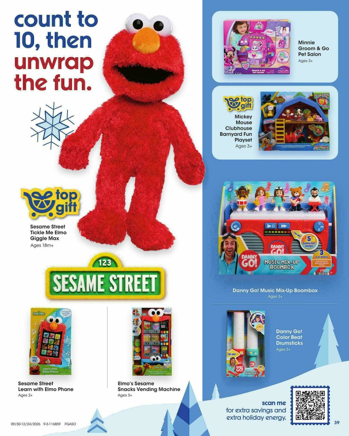 Fred Meyer Toy Book Weekly Ad from September 30