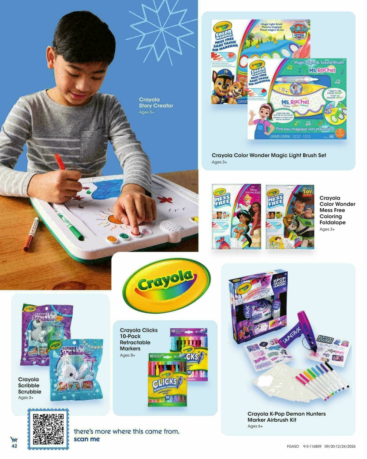 Fred Meyer Toy Book Weekly Ad from September 30