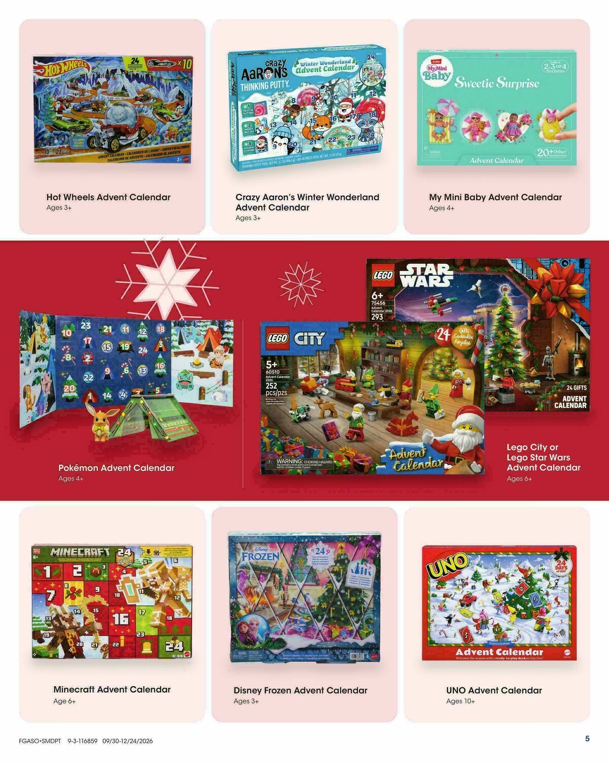 Fred Meyer Toy Book Weekly Ad from September 30