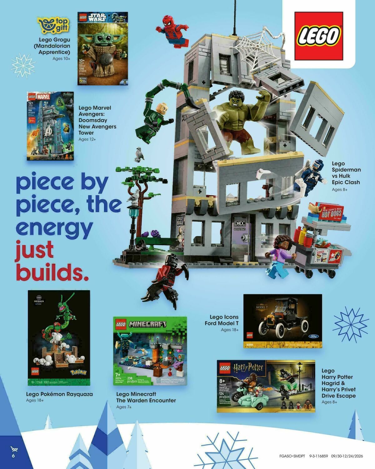 Fred Meyer Toy Book Weekly Ad from September 30