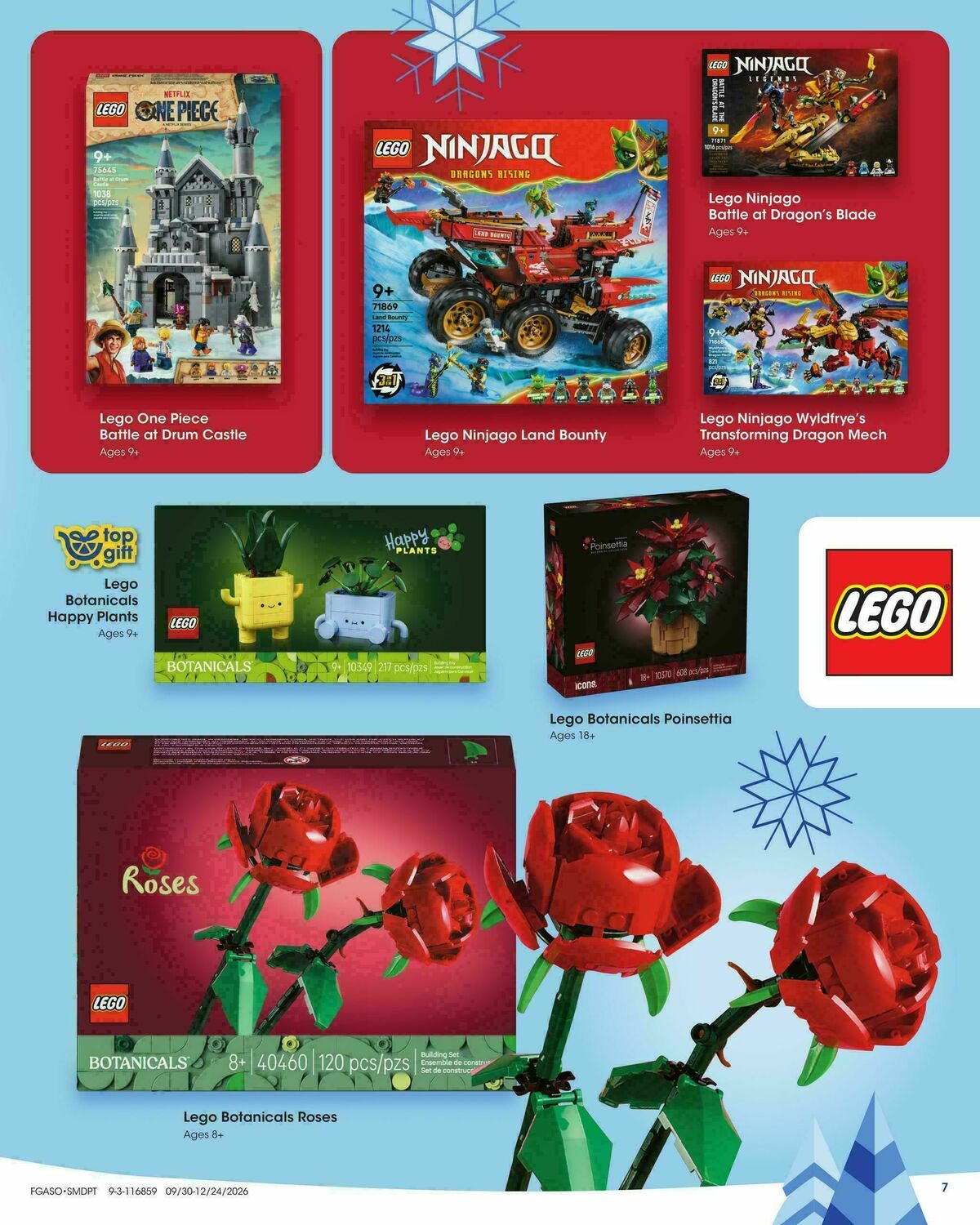 Fred Meyer Toy Book Weekly Ad from September 30