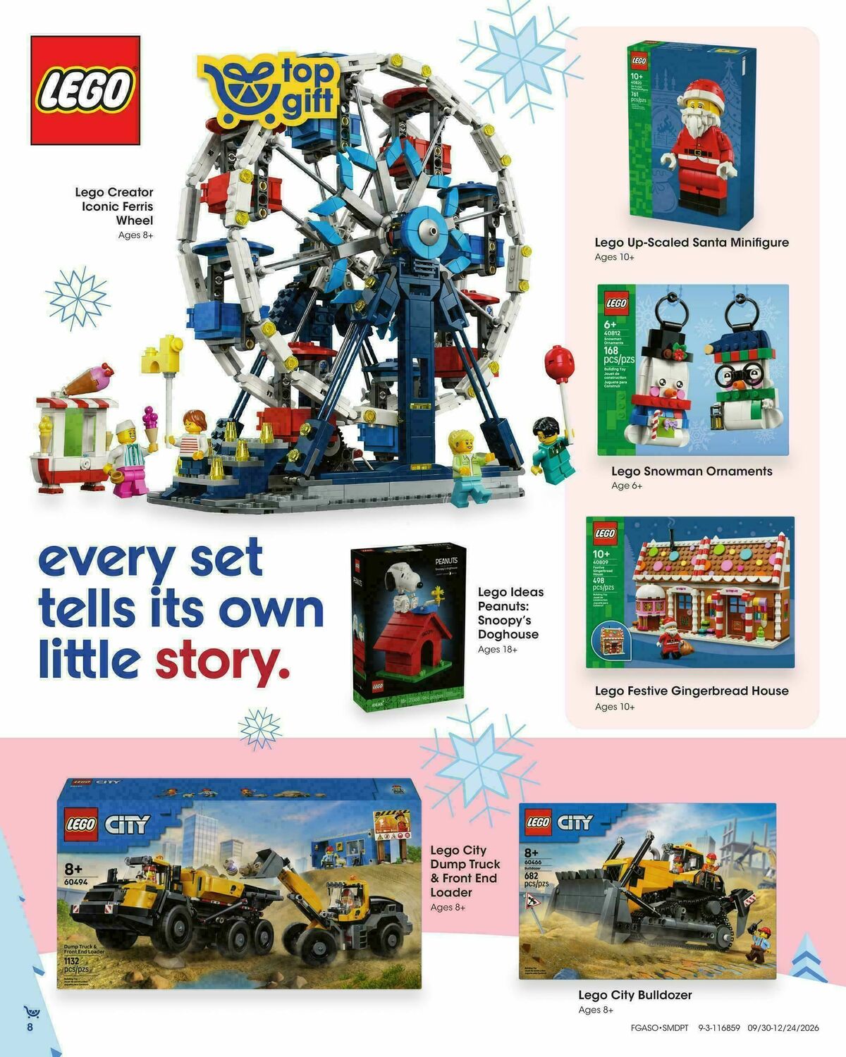Fred Meyer Toy Book Weekly Ad from September 30