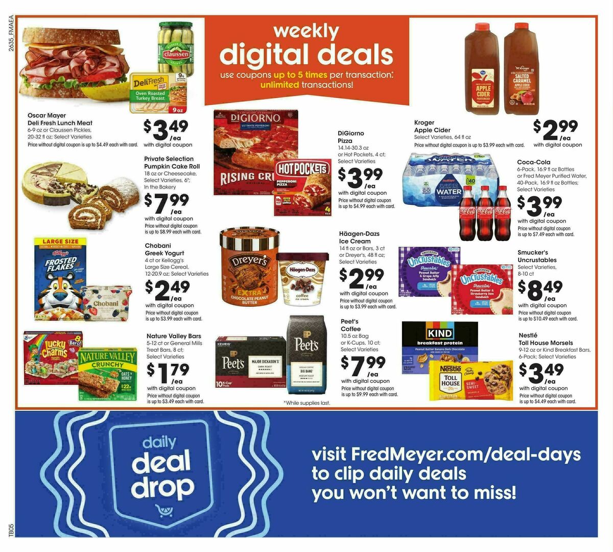 Fred Meyer Weekly Ad from September 30