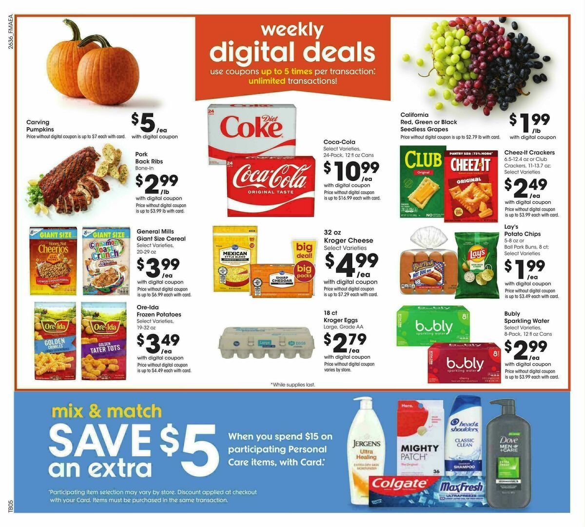 Fred Meyer Weekly Ad from October 7