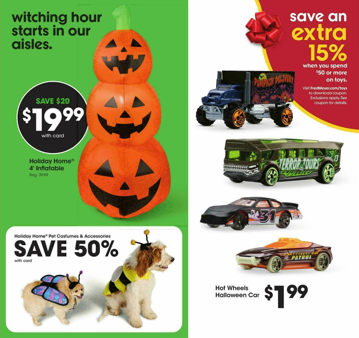 Fred Meyer Weekly Ad from October 7