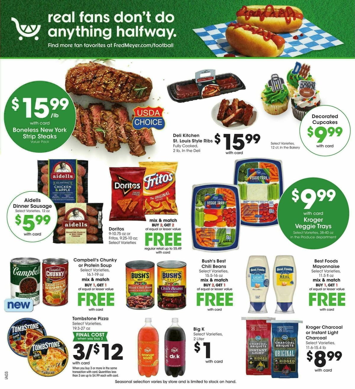Fred Meyer Weekly Ad from October 7