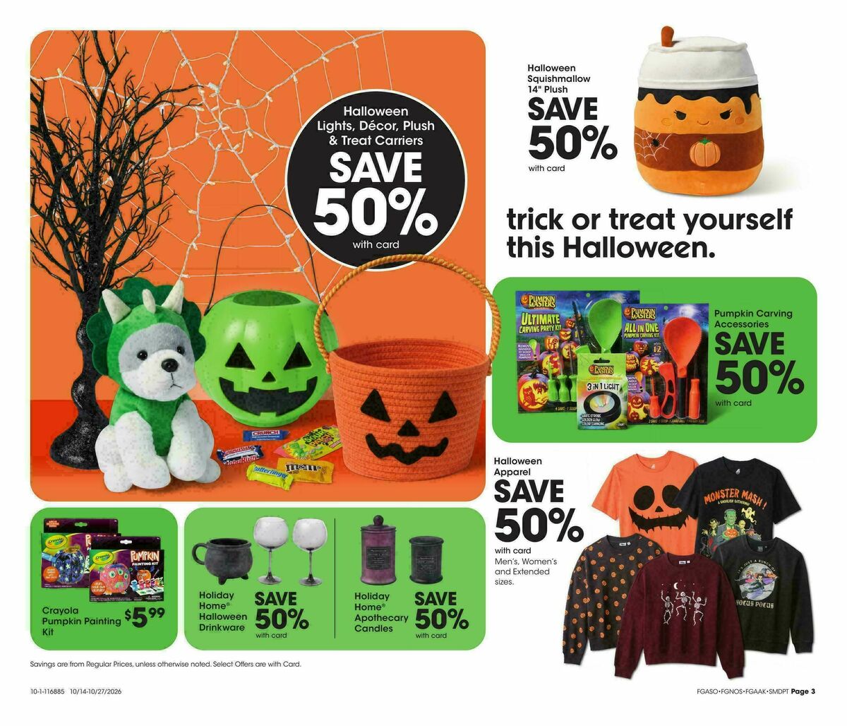 Fred Meyer Home & Apparel Weekly Ad from October 14