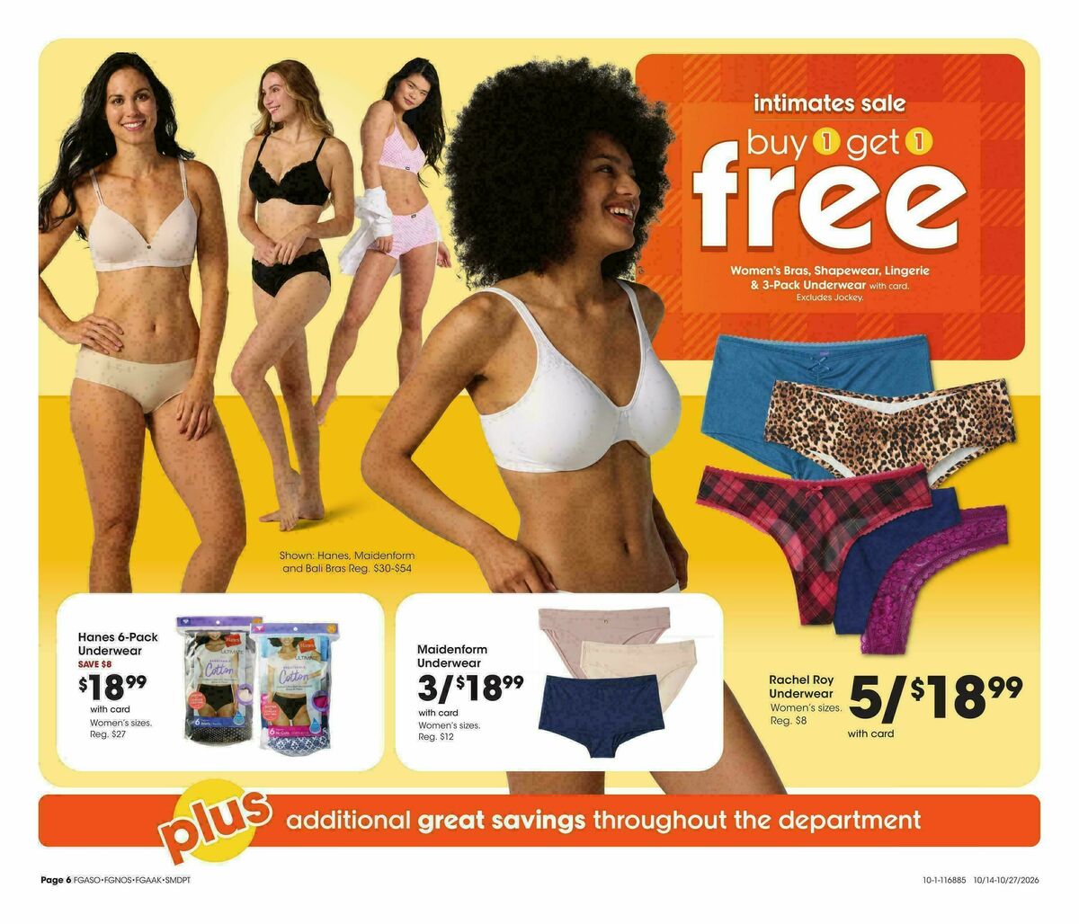 Fred Meyer Home & Apparel Weekly Ad from October 14