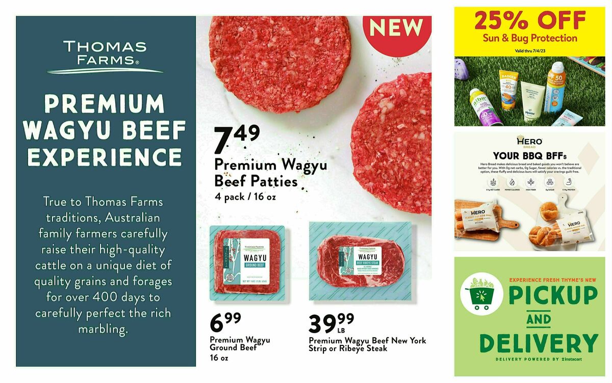 Fresh Thyme Farmers Market Weekly Ad from June 28