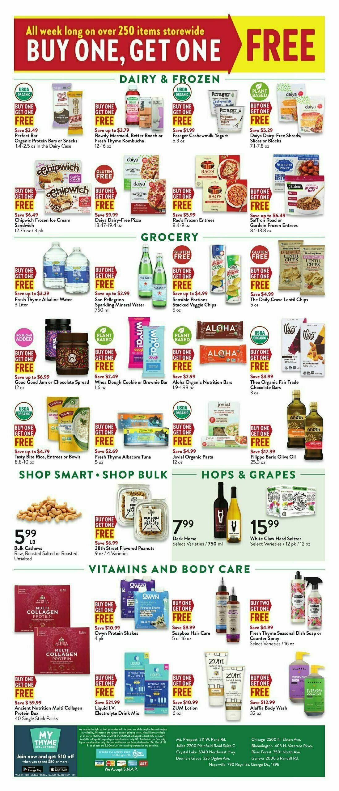 Fresh Thyme Farmers Market Weekly Ad from July 5