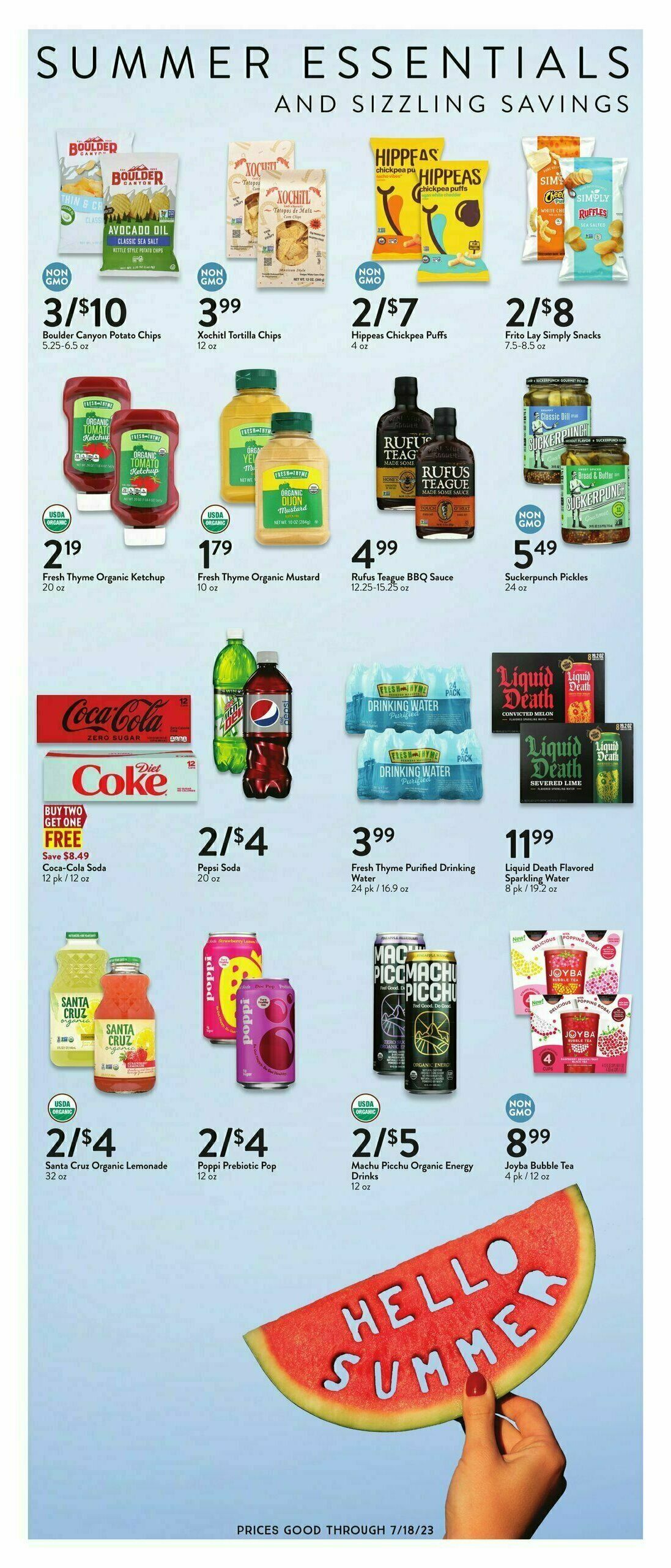 Fresh Thyme Farmers Market Weekly Ad from July 5