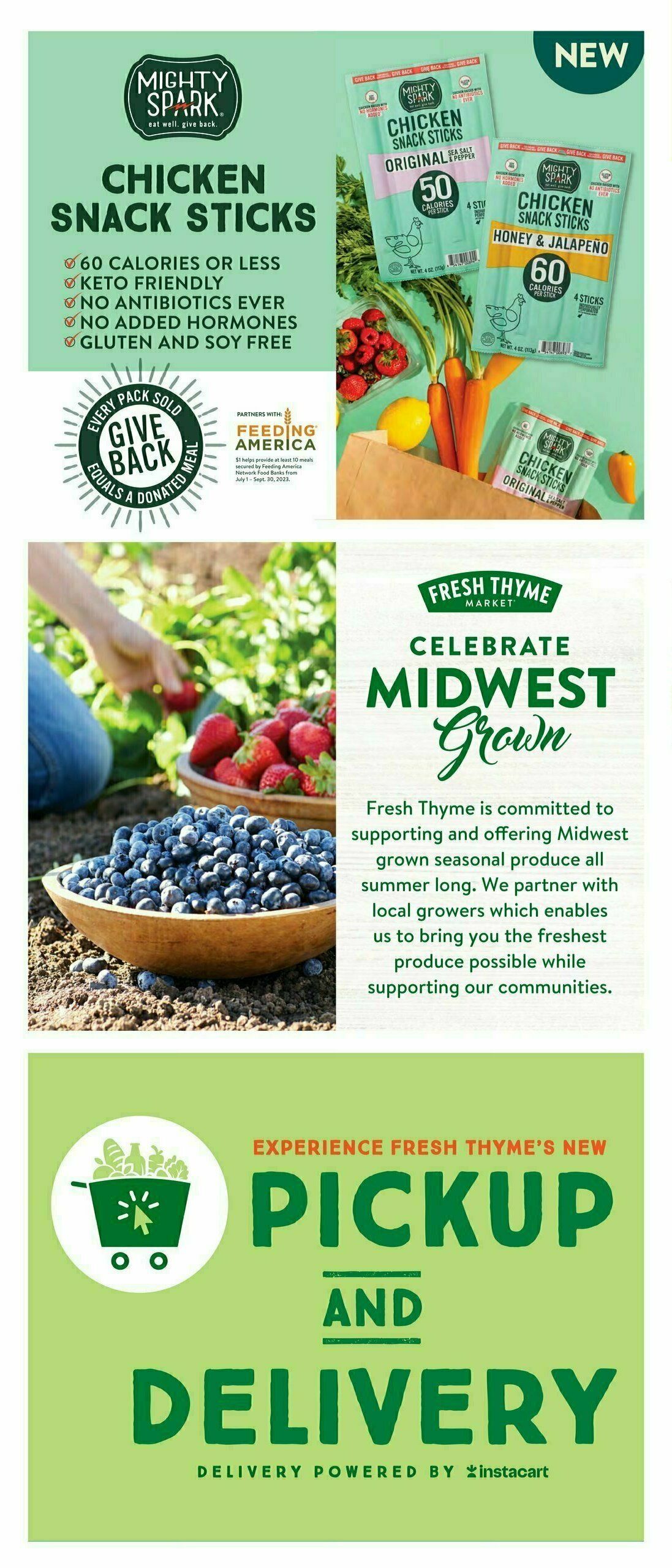 Fresh Thyme Farmers Market Weekly Ad from July 26