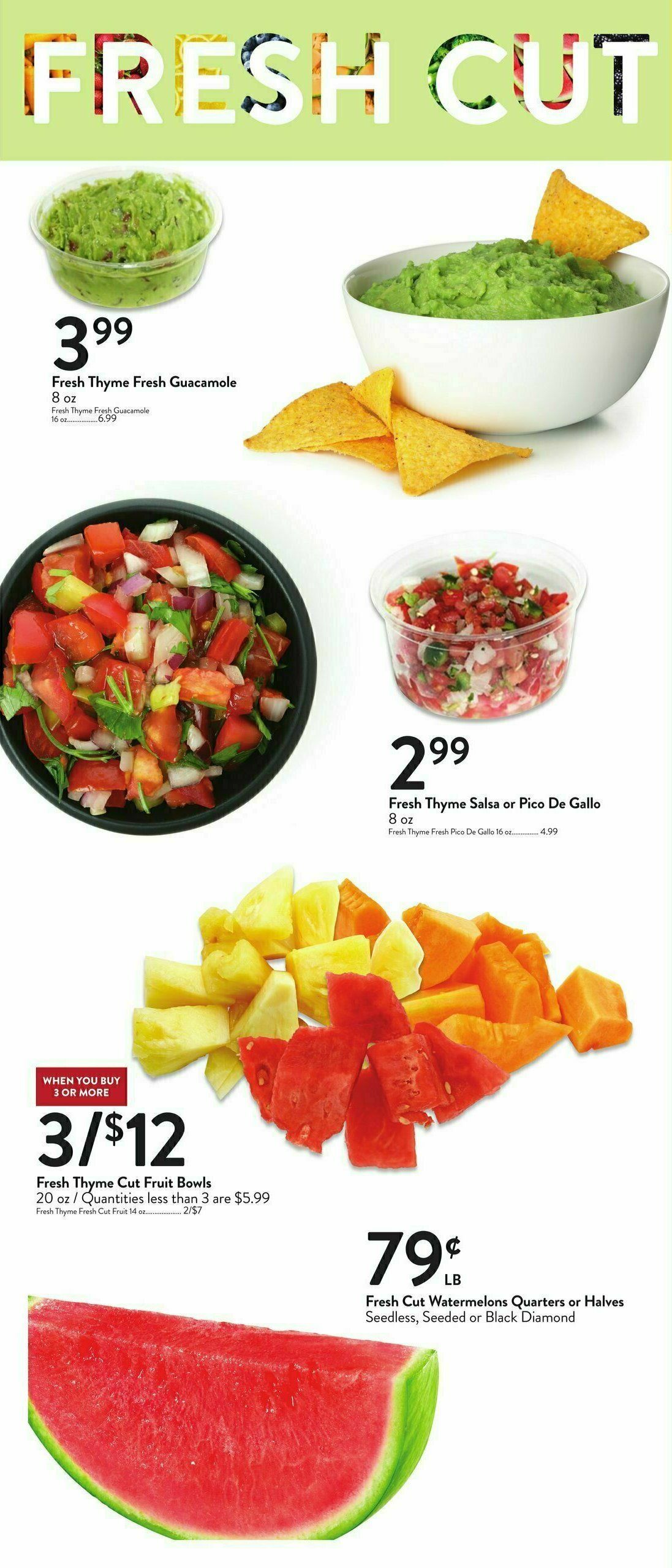 Fresh Thyme Farmers Market Weekly Ad from July 26