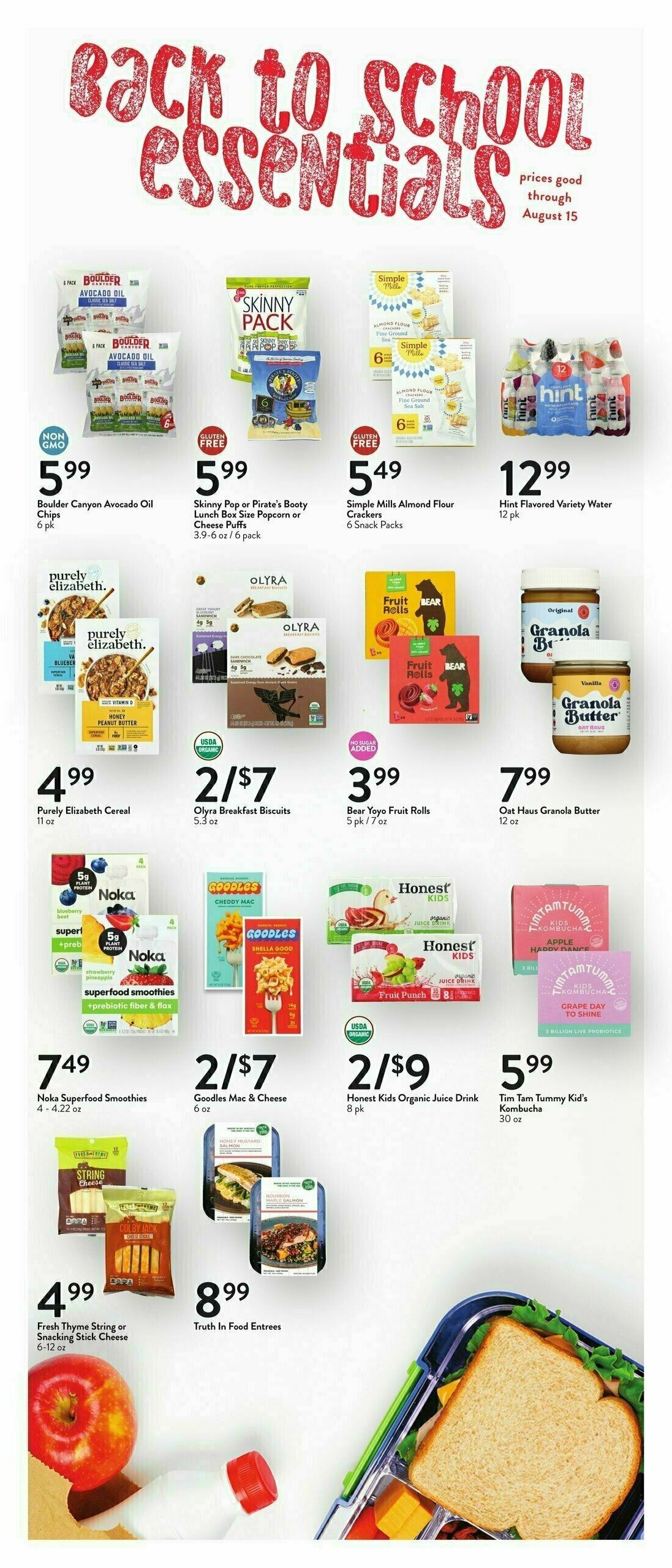 Fresh Thyme Farmers Market Weekly Ad from August 2