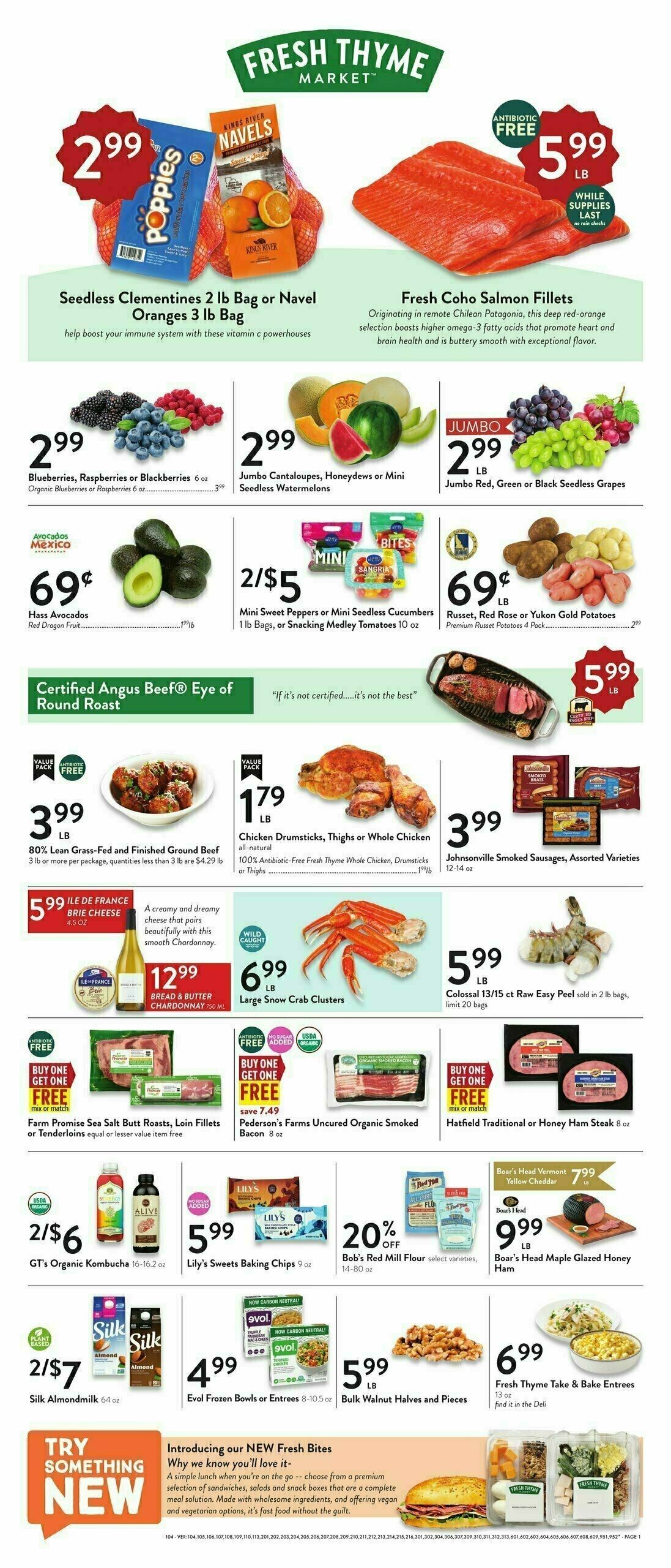 Fresh Thyme Farmers Market Weekly Ad from November 29
