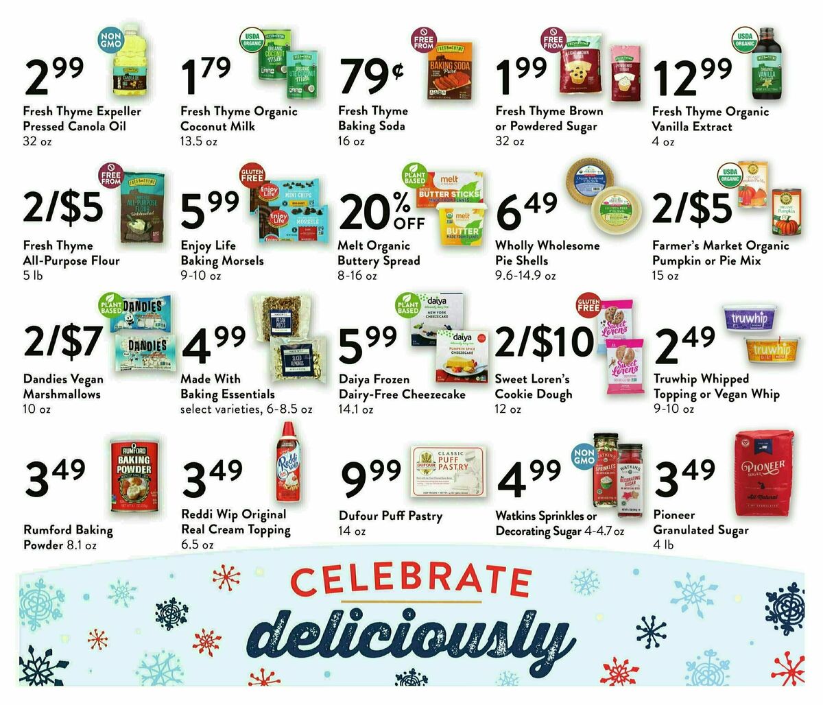 Fresh Thyme Farmers Market Weekly Ad from December 13